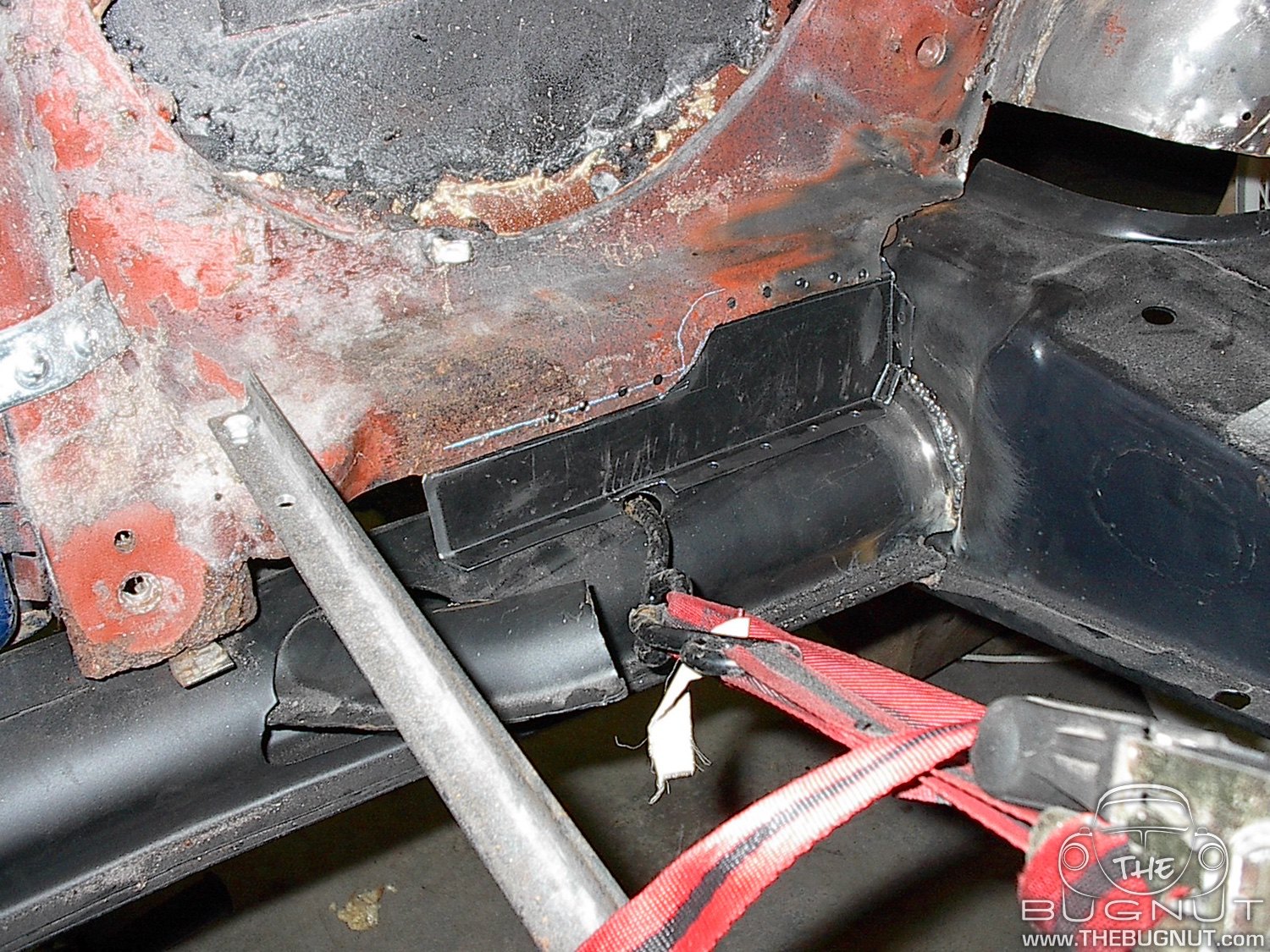 VW Beetle Rear Quarter Panel Repair
